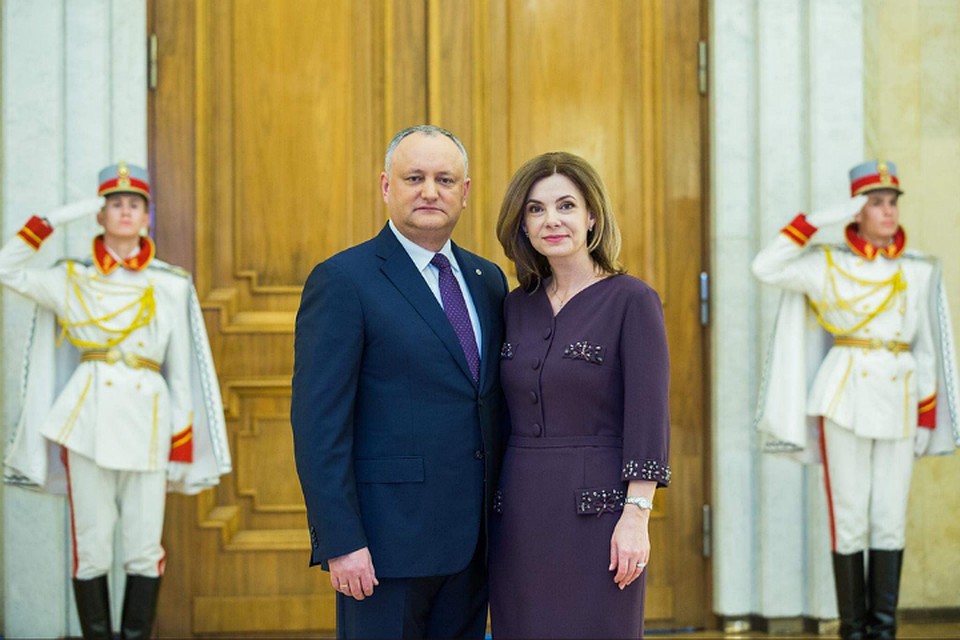 Игорь и Галина Додон. Фото a-tv.md