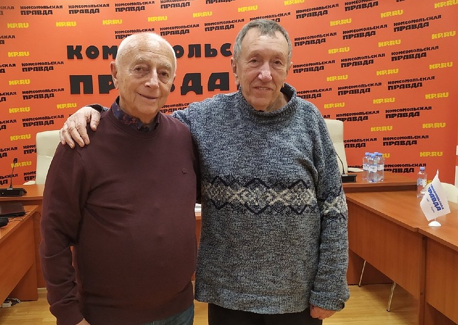В гостях на радио "КП-Самара" Александр Городницкий и Борис Кейльман