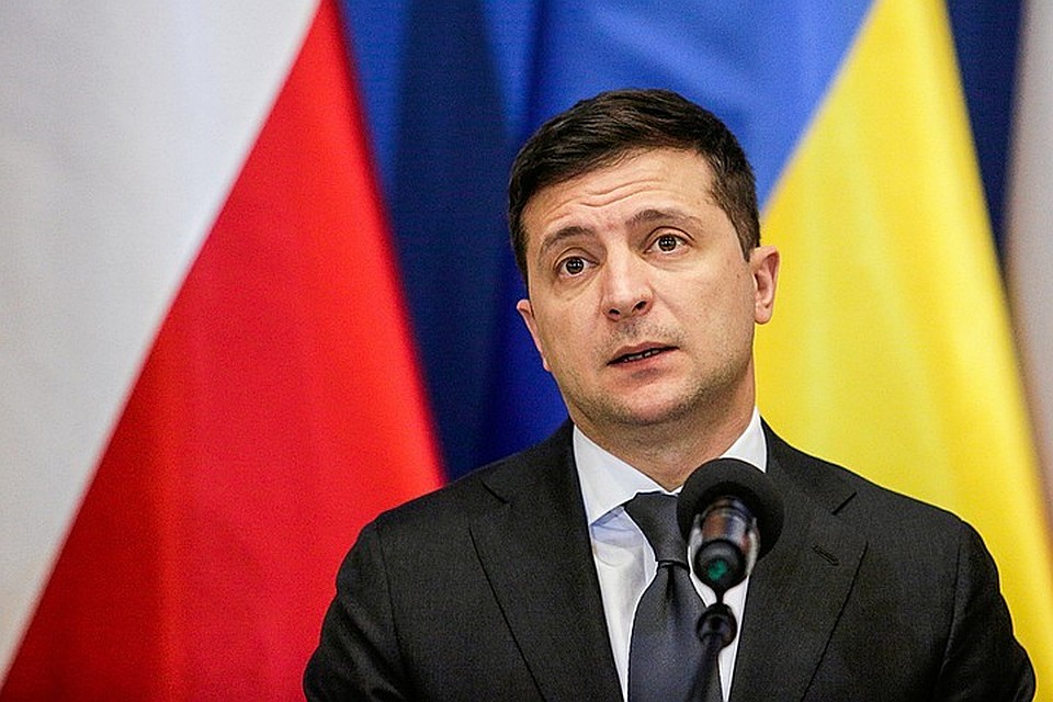 40% украинце проголосовали бы за действующего президента Украины Владимира Зеленского