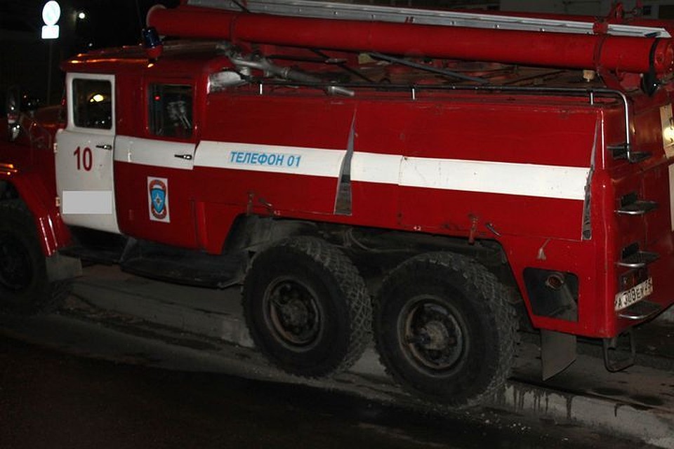 Пожарные быстро справились с ЧП