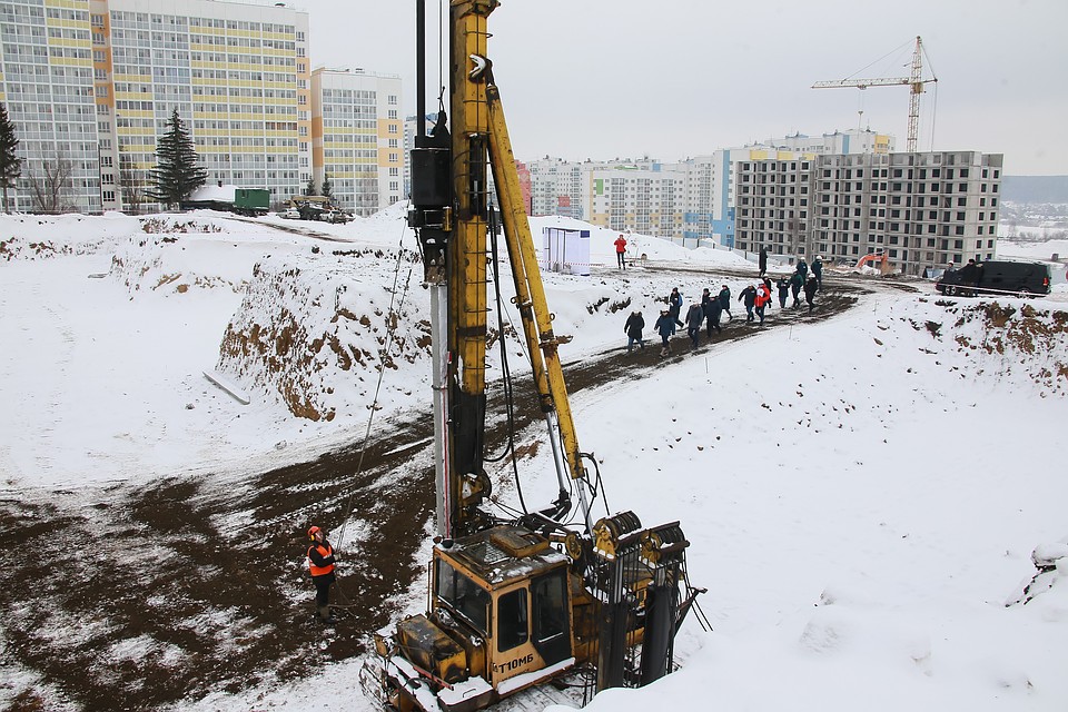 В Кемерове запустили стройку моста через Искитимку. ФОТО: Администрация правительства Кузбасса