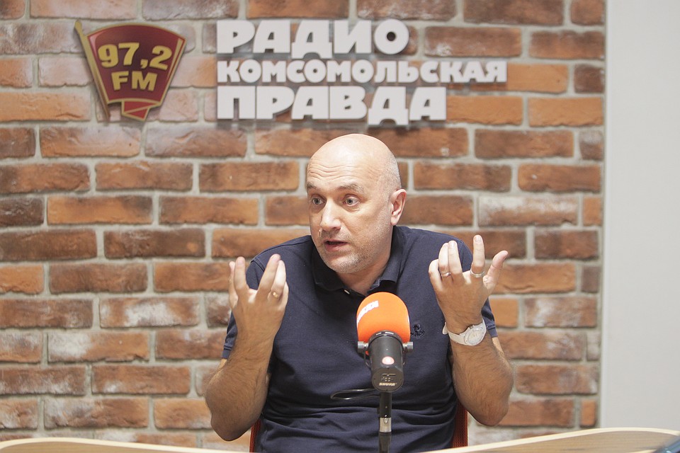 Писатель Захар Прилепин