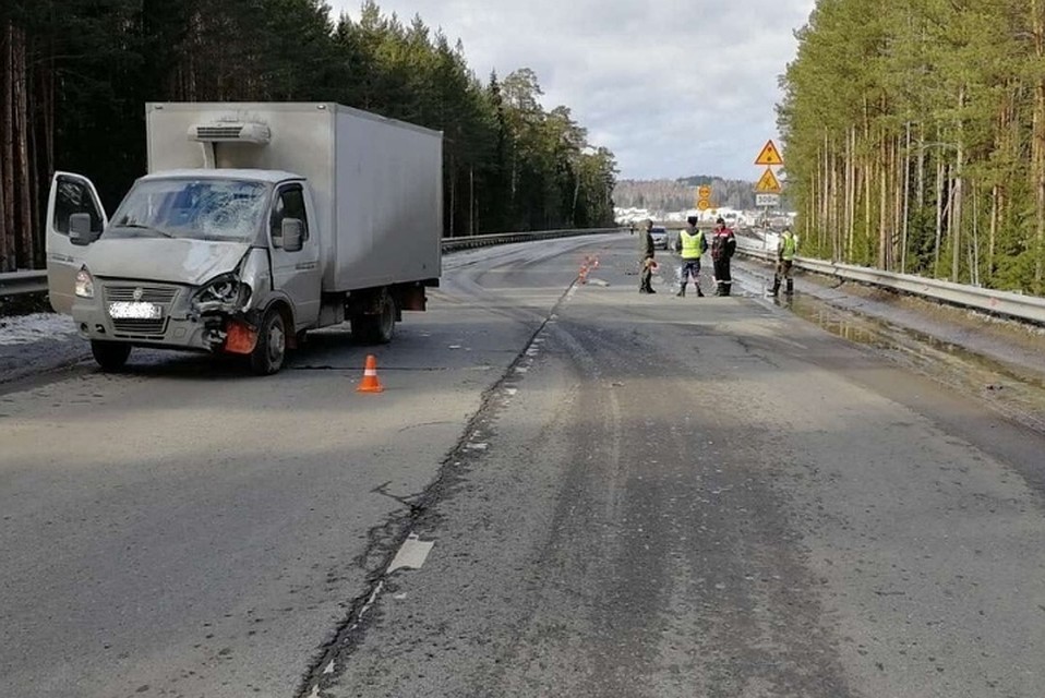 Место трагедии. Фото: УГИБДД по Пермскому краю.