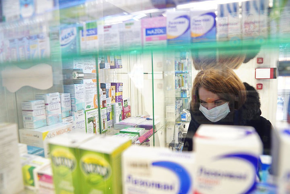 Аптеки в ТЦ продолжают работать.