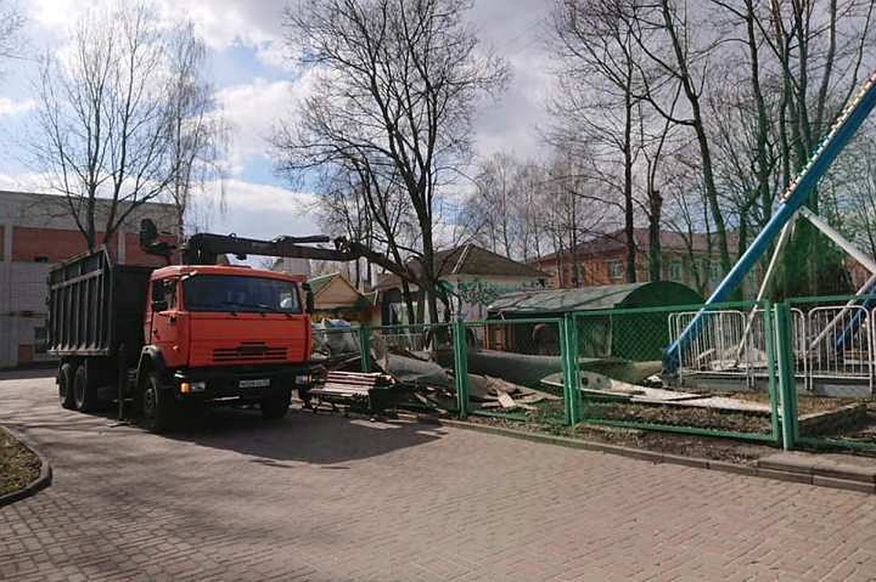 Здесь был "Карнавал". Фото: Валерий Бичеров.