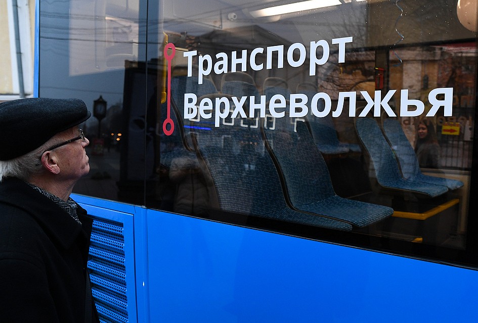 Брендированные автобусы вышли на маршрут №204 в Твери Фото: ПТО
