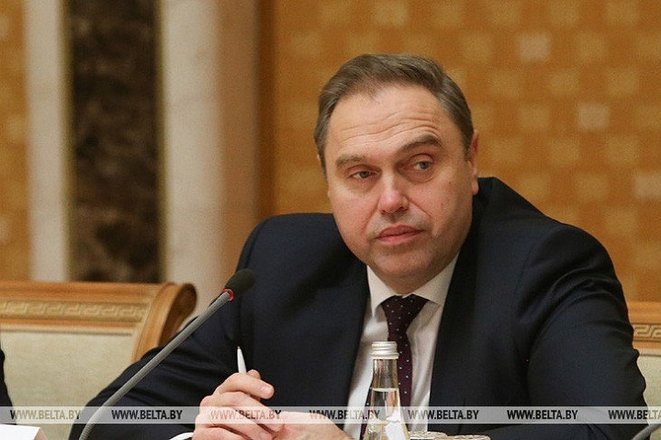 Министр здравоохраненія Владимир Караник. Фото: belta.by