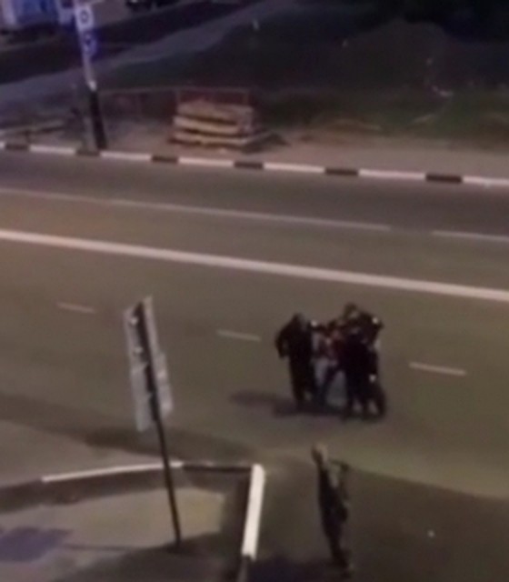 Видео на камеру телефона снял свидетель