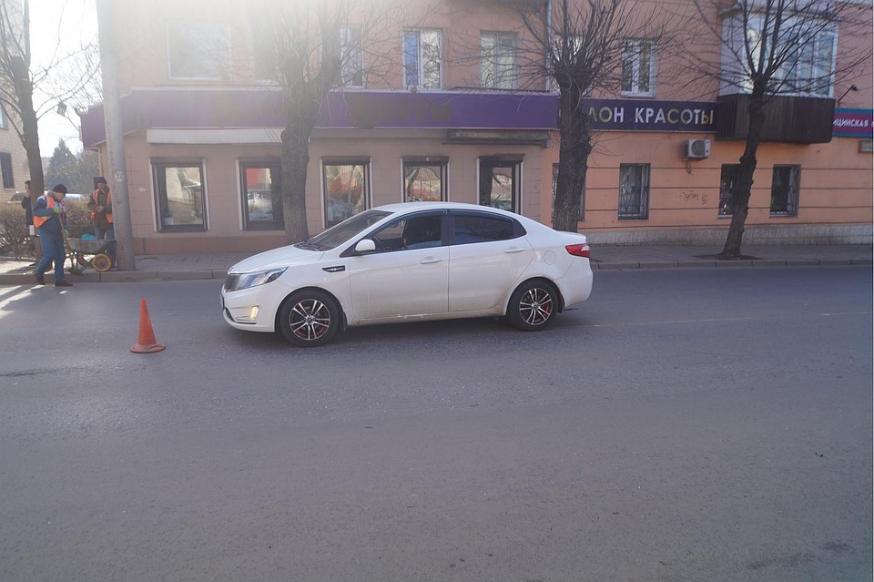 В Орле пенсионерка попала под машину на Октябрьской. Фото Госавтоинспекции по Орловской области