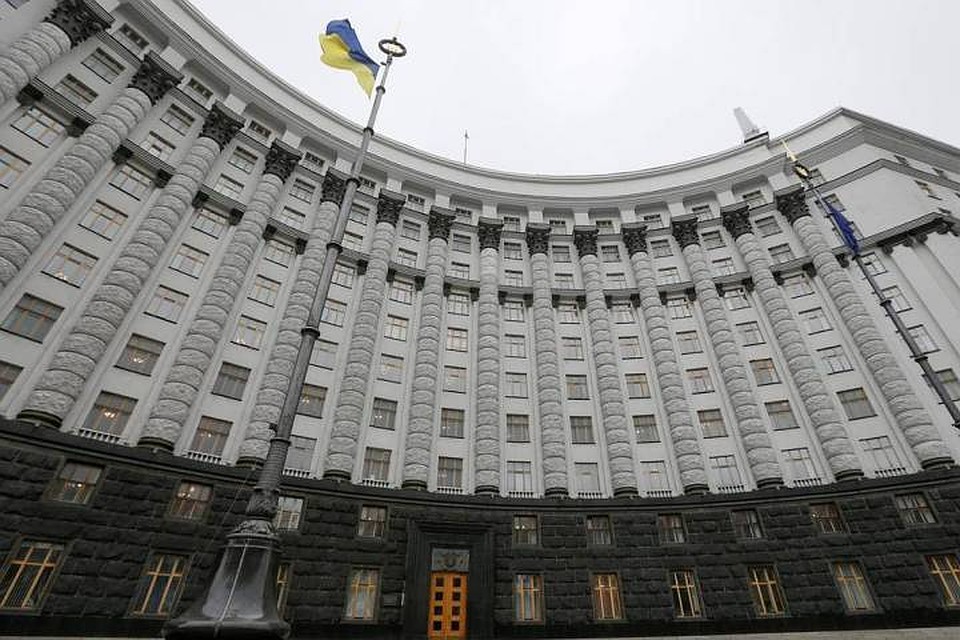 Здание правительства Украины в Киеве