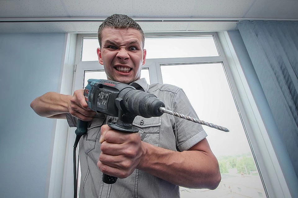 Соседи, давайте на время карантина подождем с ремонтом?