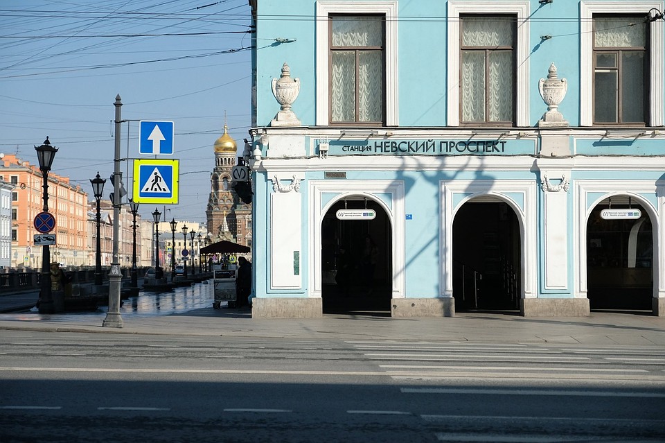 Санкт-Петербург опустел