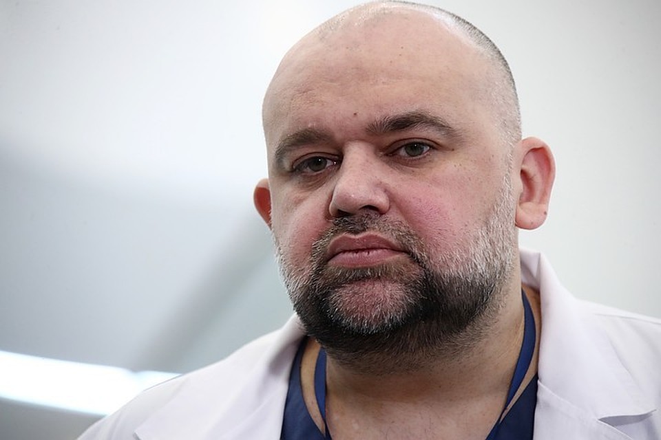 Из 462 пациентов больницы в Коммунарке диагноз коронавируса подтверждён у 205 человек, а у 444 людей пневмония, рассказал главврач Денис Проценко. Фото: Валерий Шарифулин/ТАСС