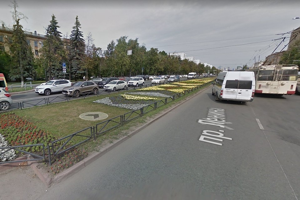 Вскоре у ЮУрГУ появятся яблони и кизильники. Фото: Google Maps