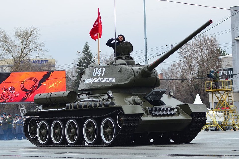 День Победы Новосибирск встречает в самоизоляции.