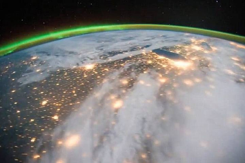 Даже из космоса видно, что воздух стал чище.