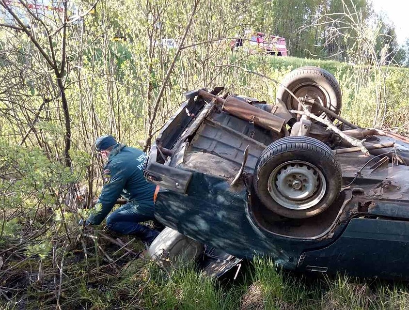 Водитель погиб на трассе.