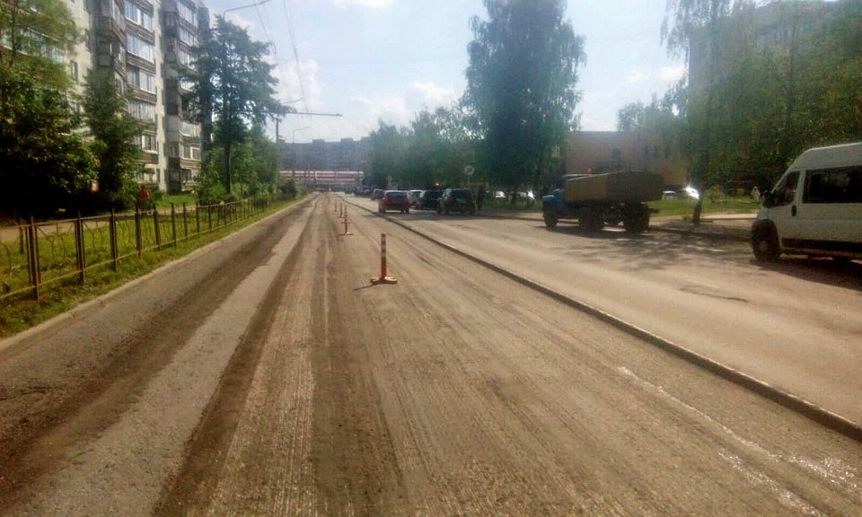Дорожники рассказали о ходе ремонта улицы П. Алексеева в Смоленске. Фото: администрация г. Смоленска.