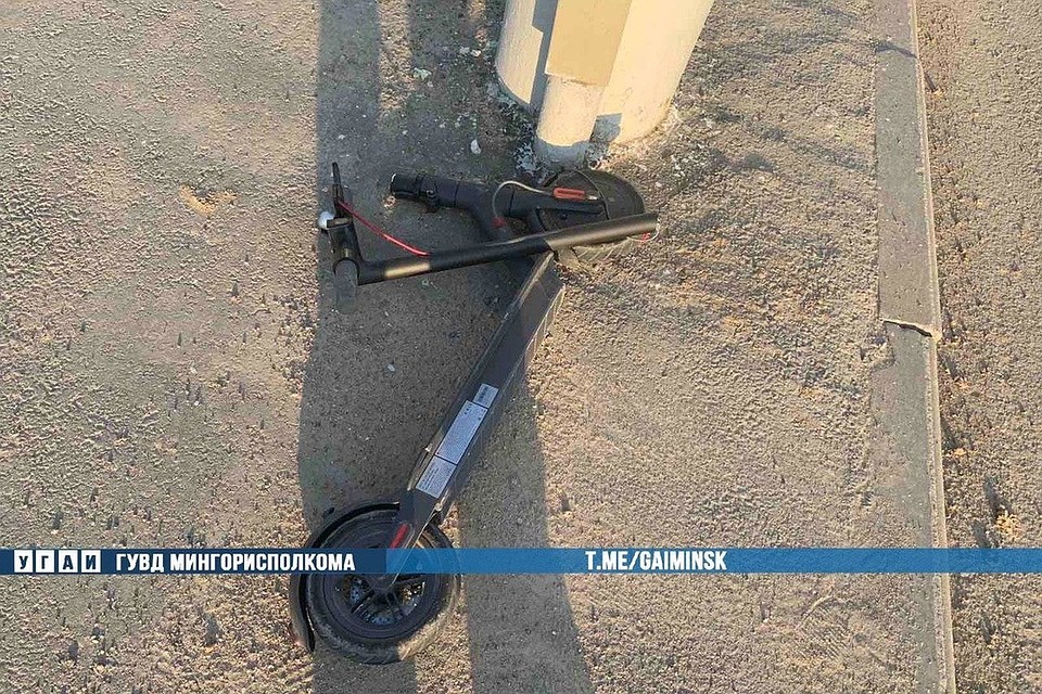 В Минске на пешеходном переходе автомобиль сбил 12-летнего мальчика. Фото: телеграм-канал УГАИ ГУВД Мингорисполкома