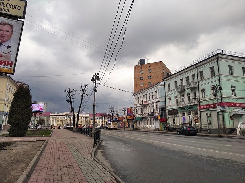 Порядок движения в центре поменялся