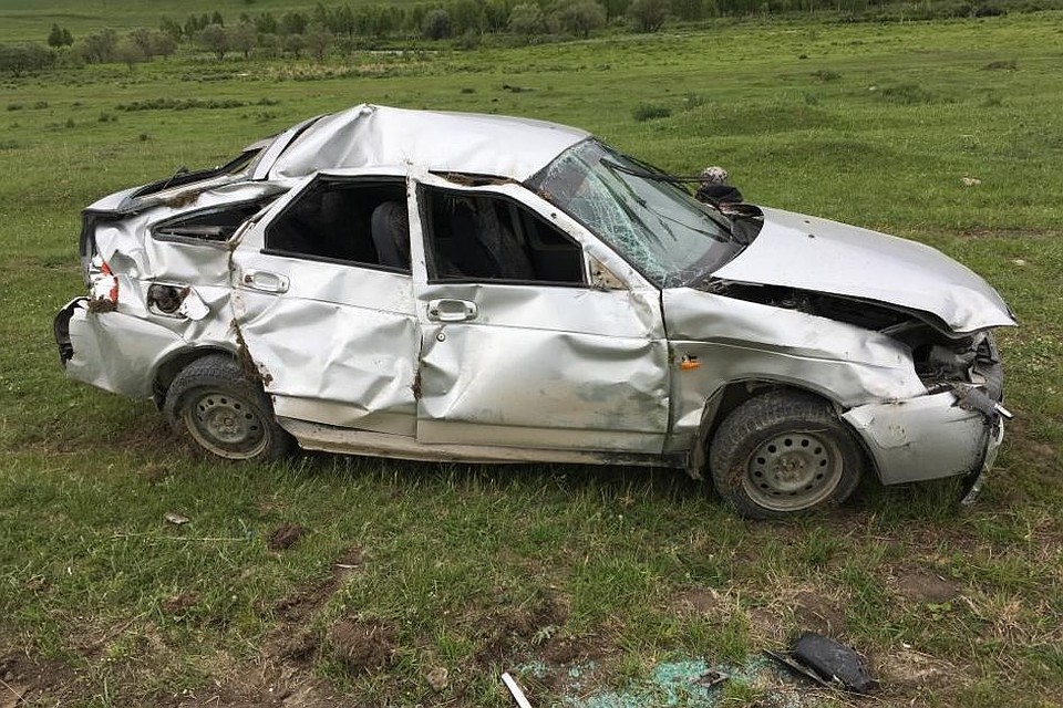 Автомобиль после ДТП.