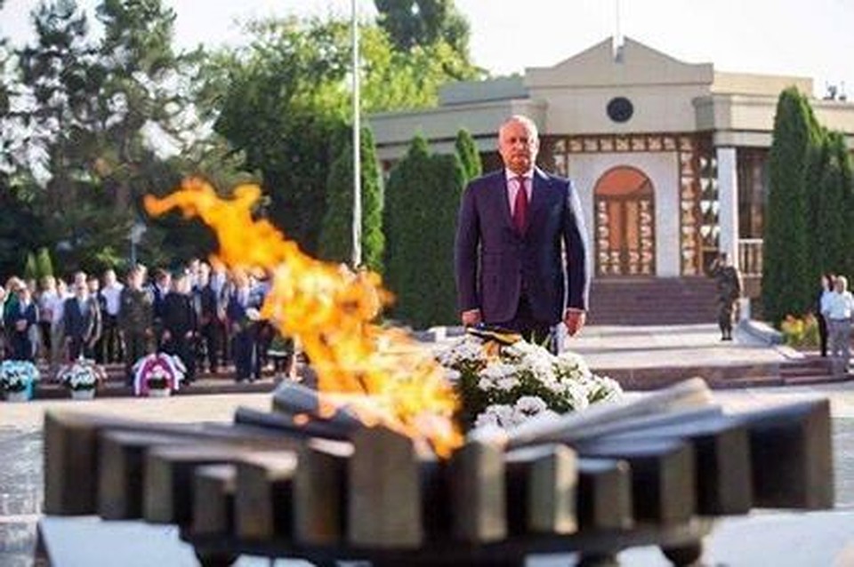 Игорь Додон принял участие в Дне памяти жертв фашизма