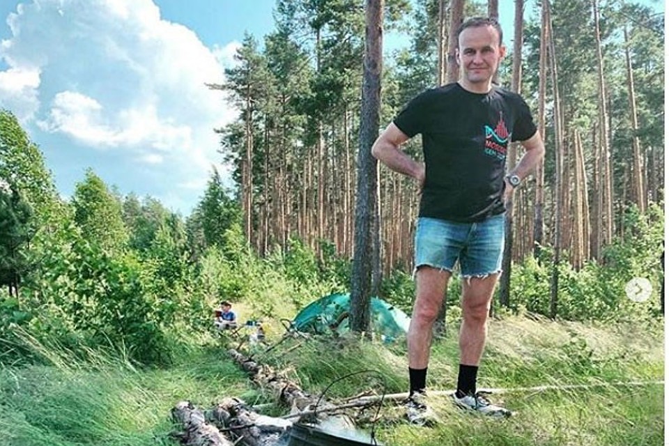 Снимок с отдыха под Тверью. Фото: из инстаграма Сергея Рязанского