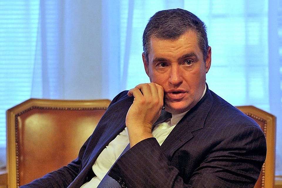 Глава Комитета Госдумы по международным делам, председатель правления Российского Фонда Мира Леонид Слуцкий.