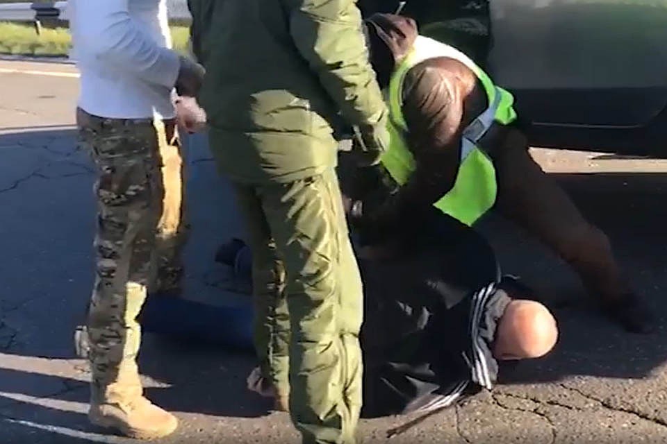 После нескольких дней слежки трех наркокурьеров было решено брать с поличным. Фото: ФСБ РФ