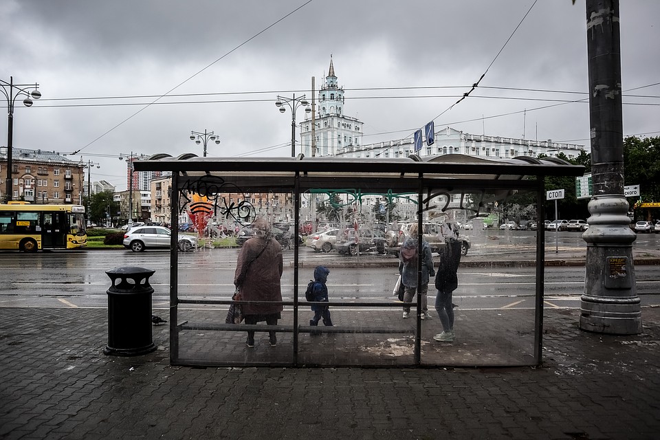 Предгрозовой пейзаж.