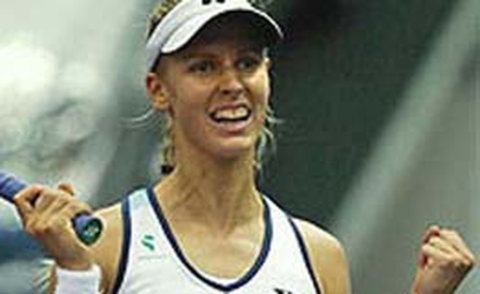 Олимпийская чемпионка Игр в Пекине-2008 Елена Дементьева