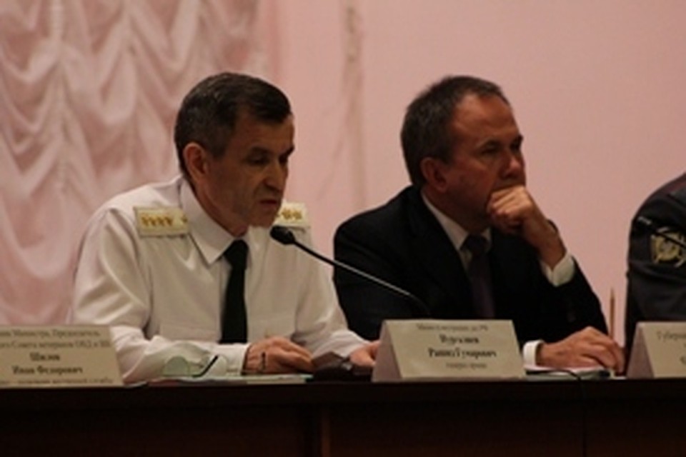 На совещании министра МВД и руководящего состава пермской полиции присутствовал губернатор края.