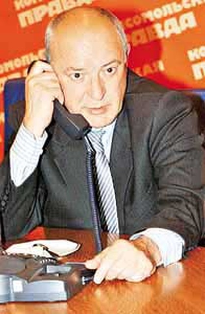 - Я принял вашу информацию и лично с ней разберусь.