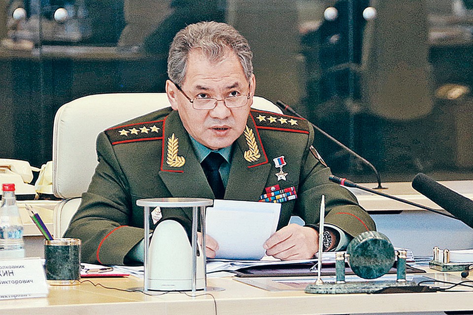Сергей Шойгу.