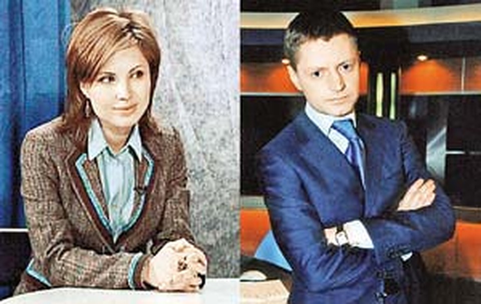 Аня - Леше: - Извини, дорогой, но «Сегодня» утром я занята...<br>Леша - Ане: - ...Да, но вечером меня ждут «Страна и мир»!