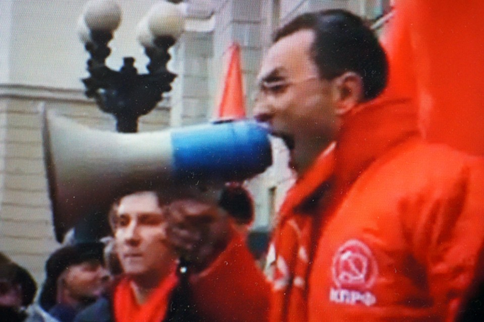 Владимир Бессонов на том самом митинге.