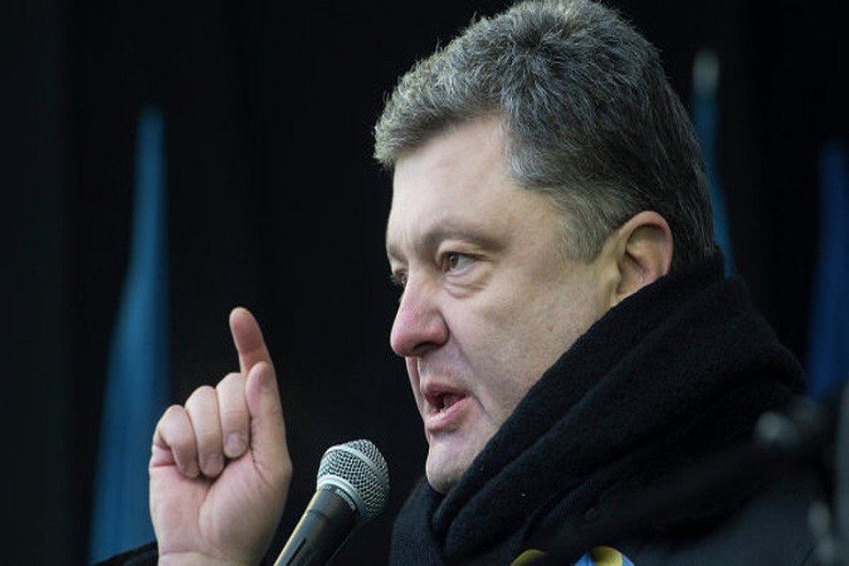 Кандидат в президенты Украины Петр Порошенко