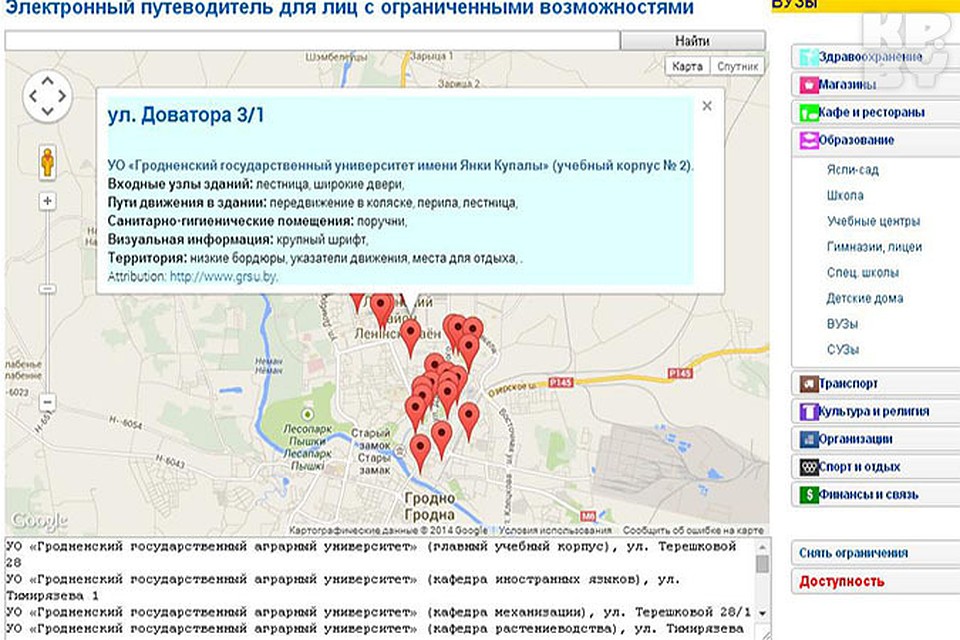 Пользоваться путеводителем достаточно просто