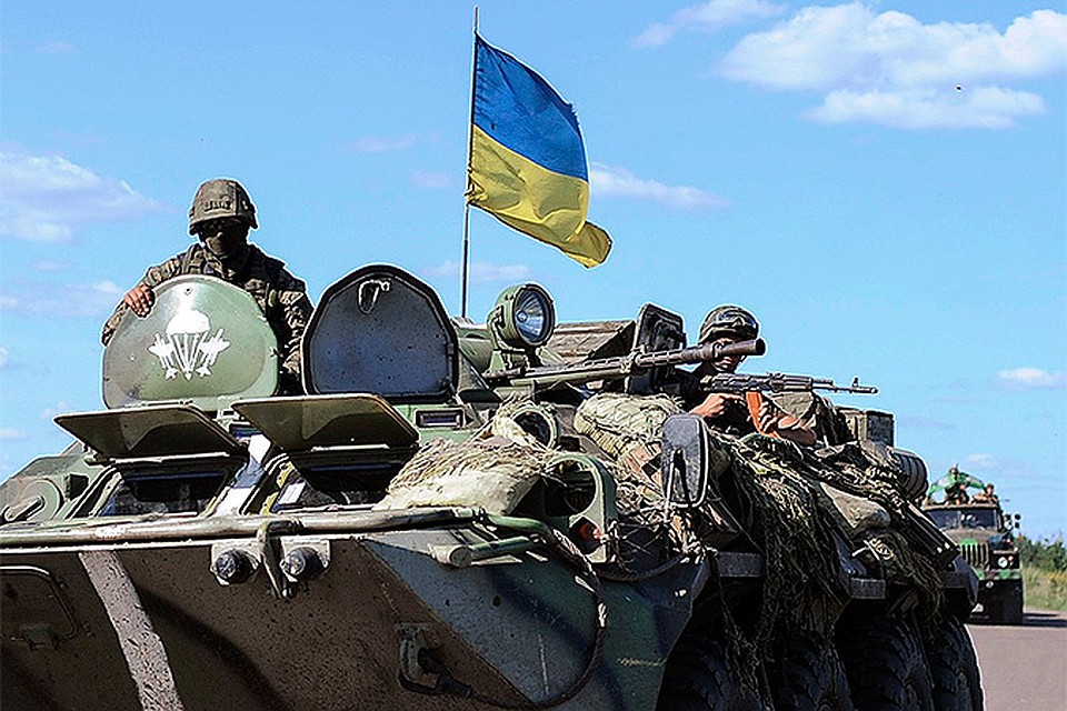 Части Нацгвардии Украины взяли Славянск