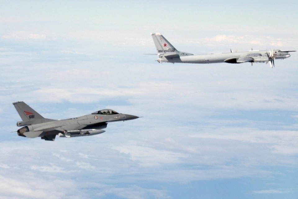 Португалия во второй раз за неделю подняла истребители F-16, чтобы перехватить российские бомбардировщики