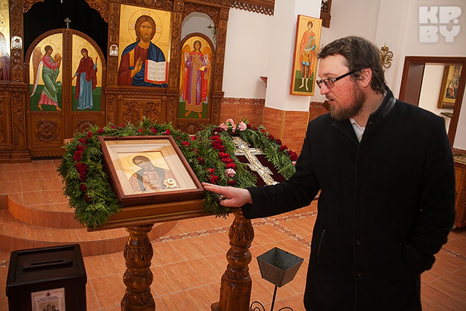 Икона с частицей мощей Александра Невского будет находиться в приходском доме православного прихода святых Бориса и Глеба.