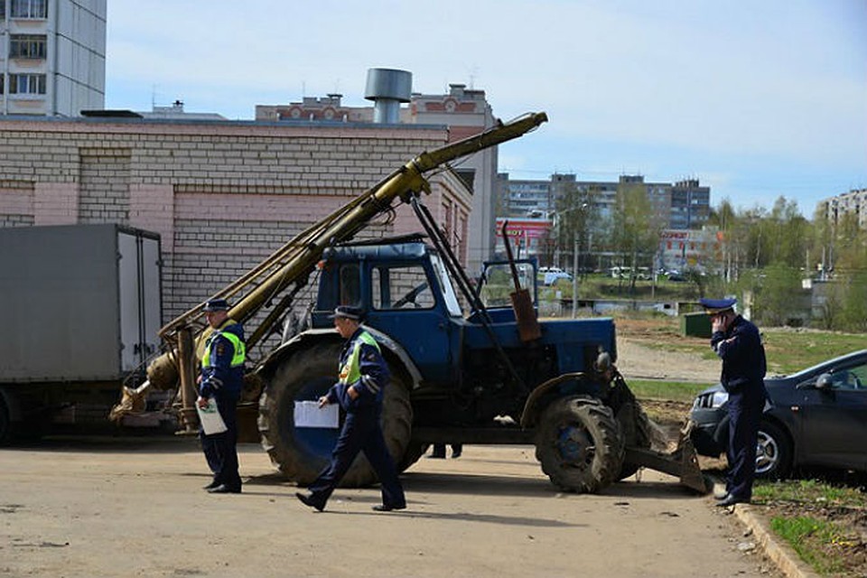 Фото с места происшествия УМВД по КО.