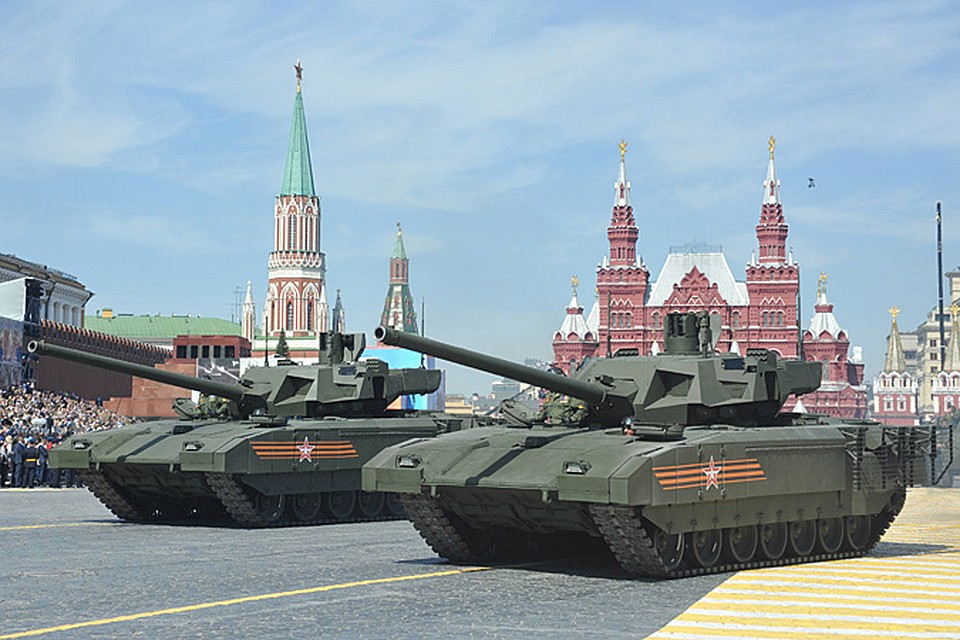 «Гвоздем программы» был, конечно, танк «Армата»