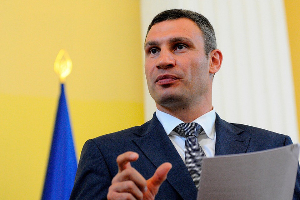 Кличко оконфузился, перепутав гимн Киева с гимном Украины