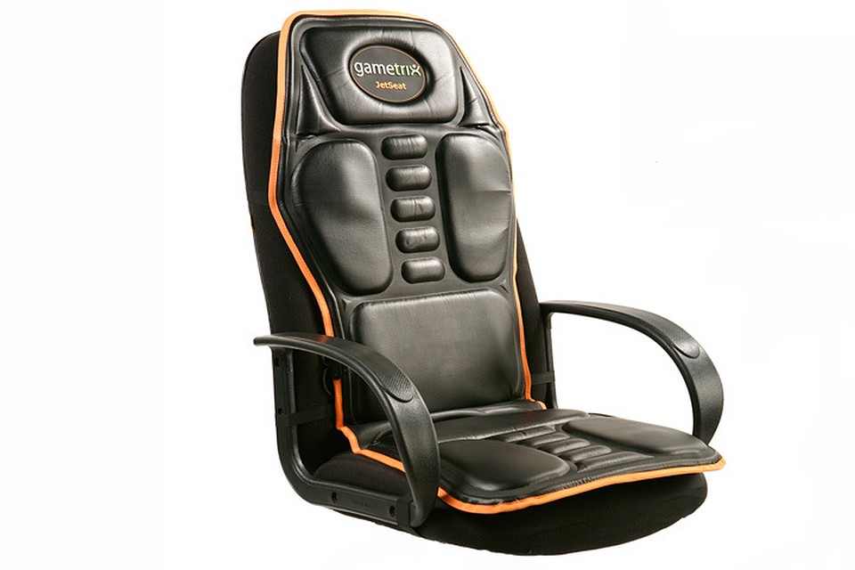 Тестируем новинку - вибронакидку на кресло «JetSeat» от «Gametrix».