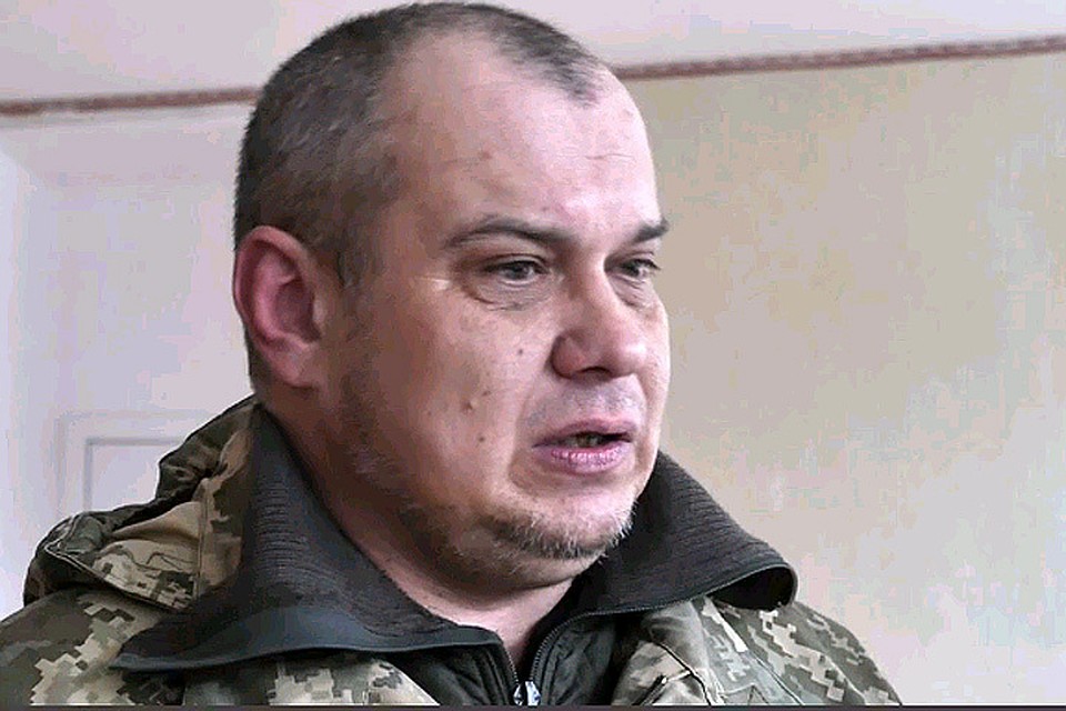 Командир 11-го батальона территориальной обороны "Киевская Русь" Евгений Лавров. Фото: youtube