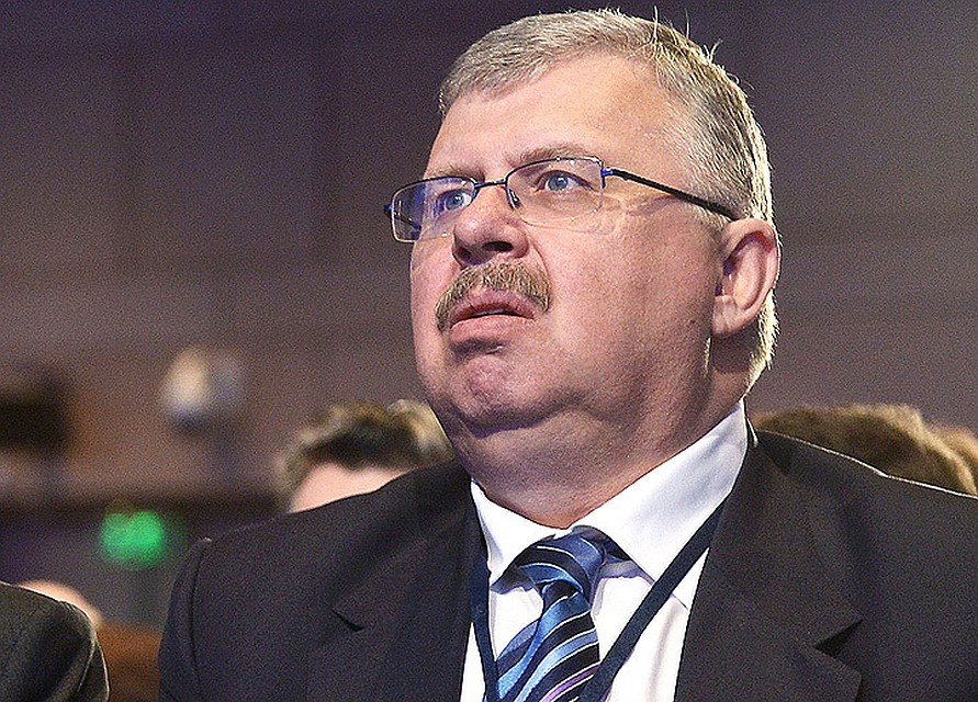Руководитель Федеральной таможенной службы РФ Андрей Бельянинов на VII съезде Торгово-промышленной палаты РФ в марте 2016 года. ФОТО Алексей Никольский/пресс-служба президента РФ/ТАСС