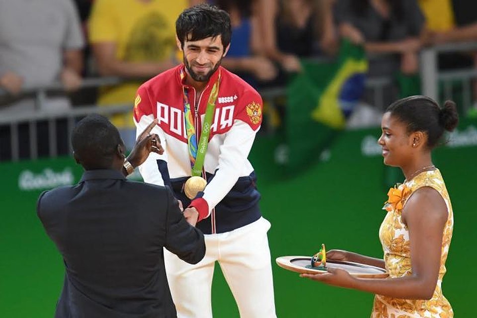Беслан Мудранов — первый российский чемпион Игр-2016