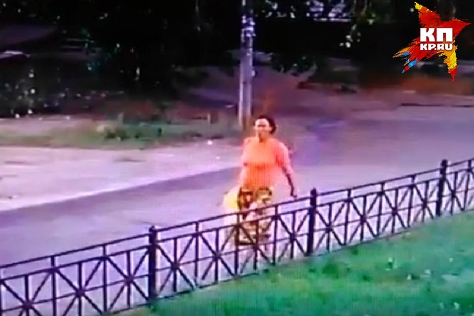 Мамаша попала на видео