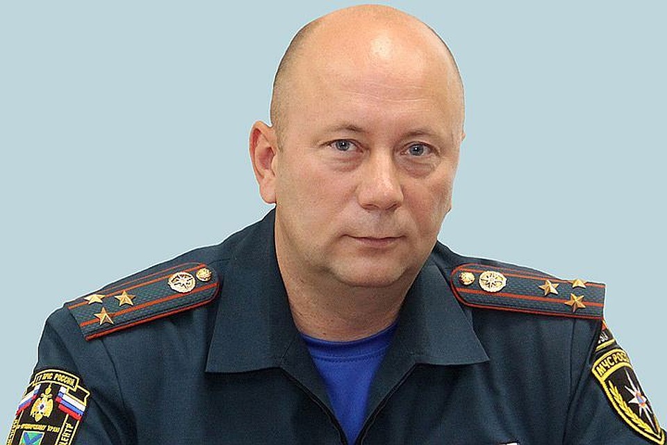 Начальник ГУ МЧС России по Приморскому краю Олег Федюра. Фото: МЧС России